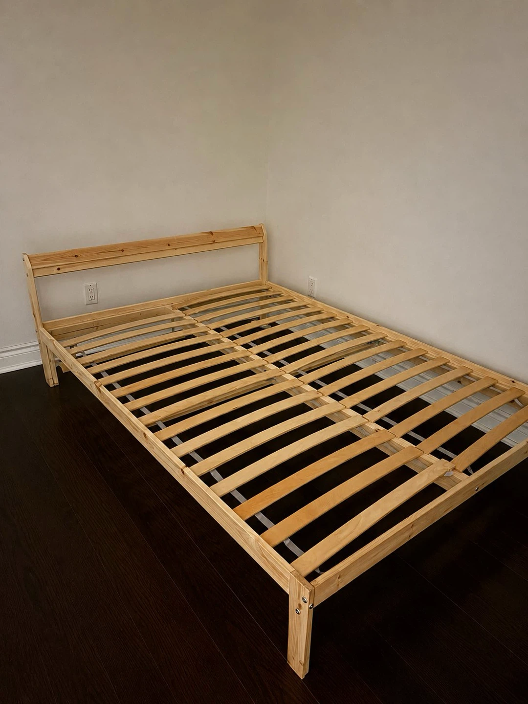 IKEA NEIDEN Bed Frame - Pine Full size