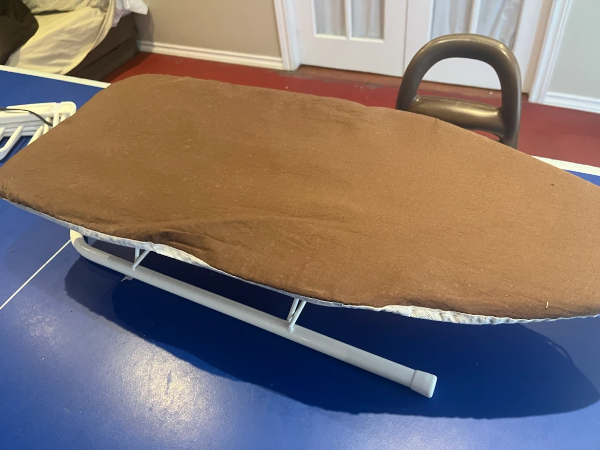 Compact Tabletop Ironing Board