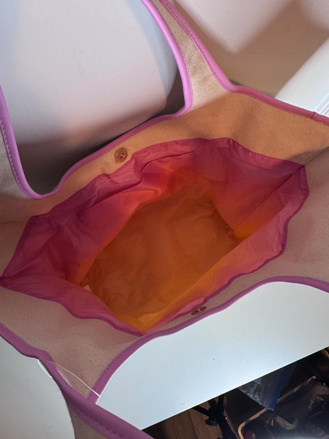 Victoria's Secret Ombré Monogram Logo Tote Bag, new with tags - photo 3