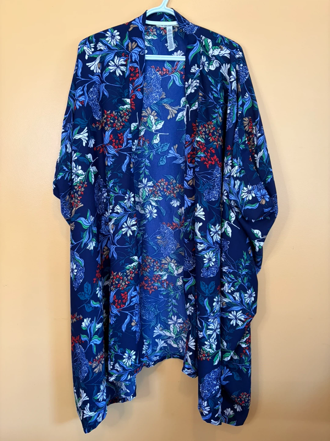 BCBGeneration Floral Kimono Cardigan
