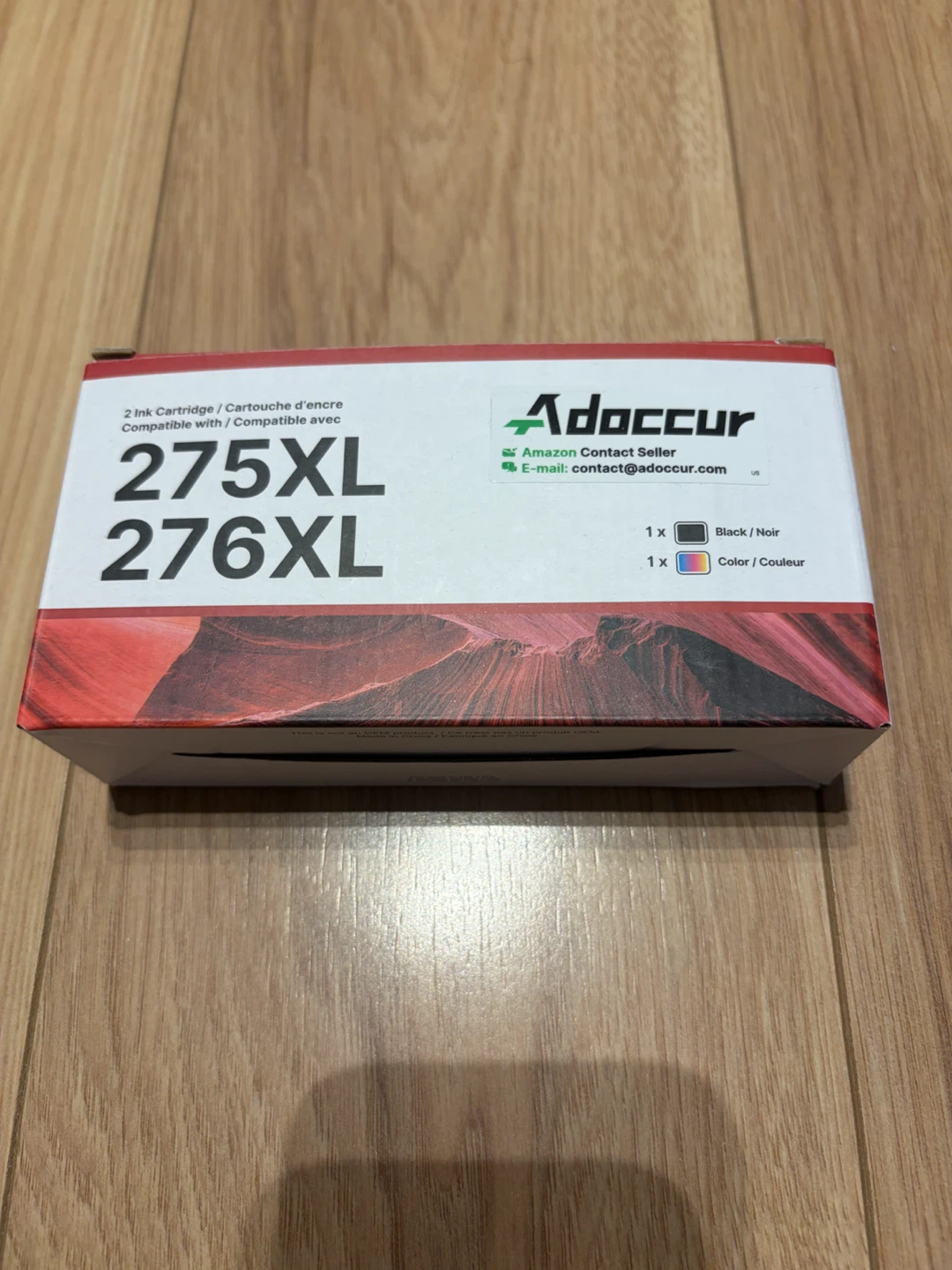Adoccurr 275XL 276XL Ink Cartridge Combo