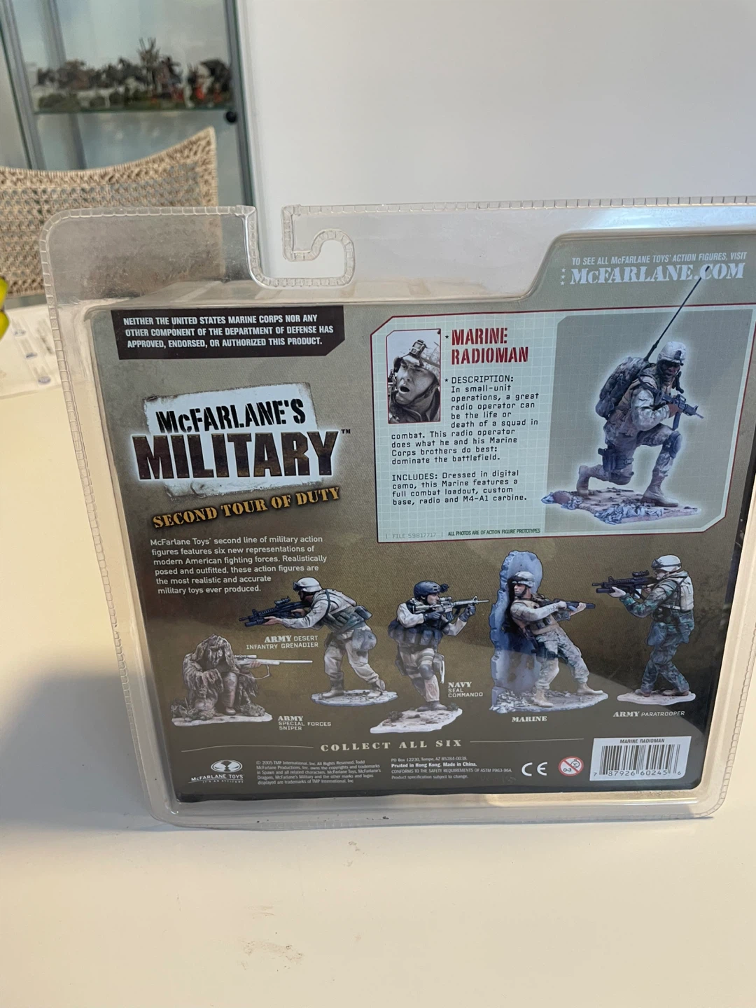 McFarlane's Military Marine Radioman Action Figure - photo 2