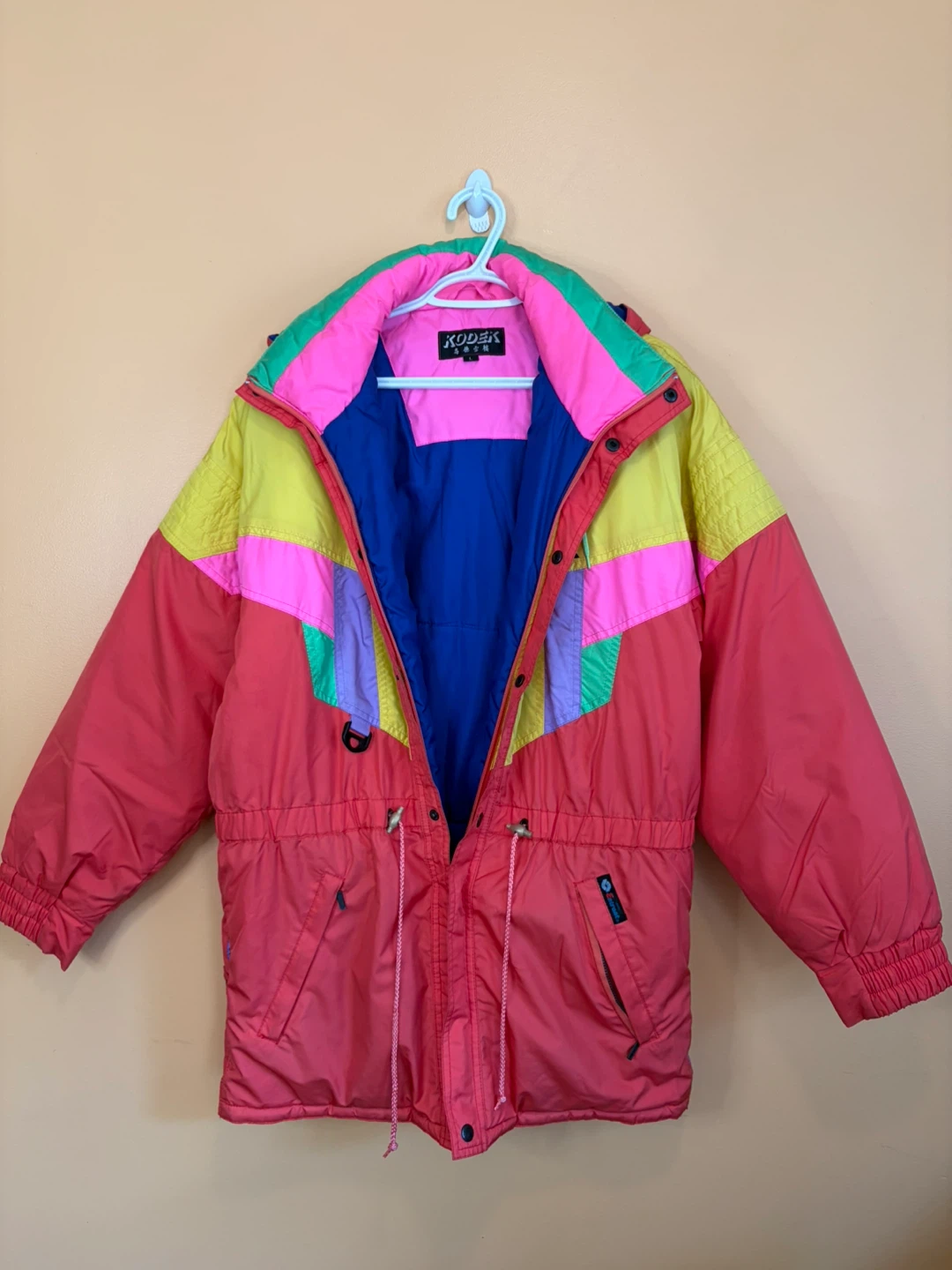 KODEX Ski Jacket Colour Block Winter Coat
