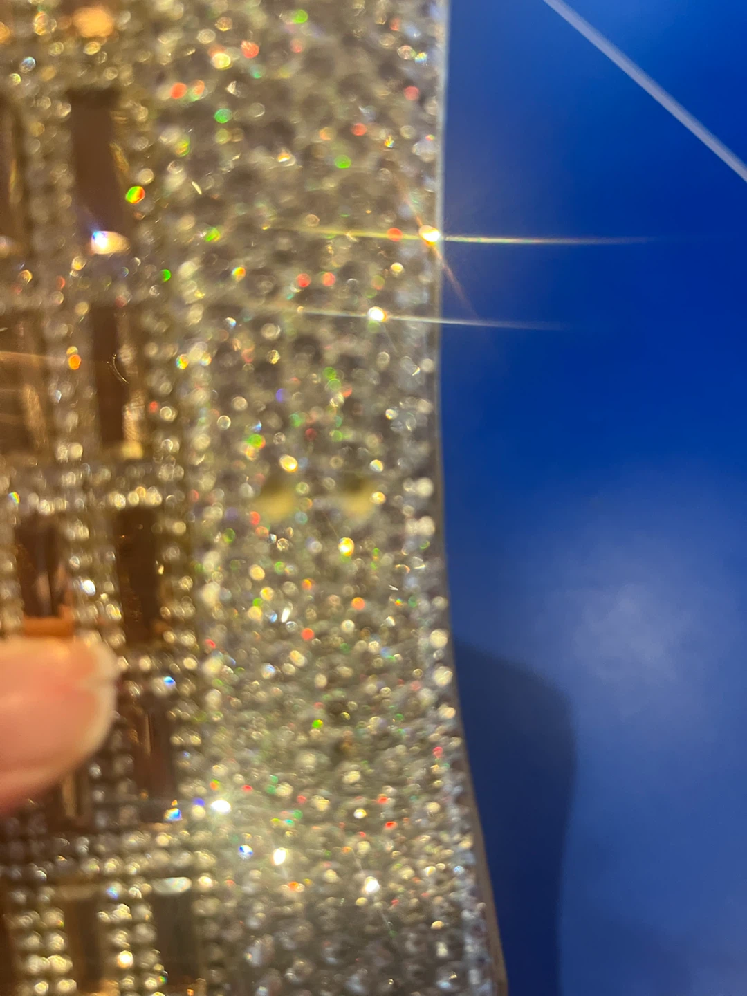 Sparkly Rhinestone Clutch Purse