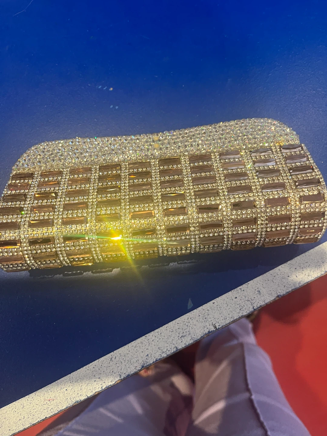 Sparkly Rhinestone Clutch Purse - photo 4