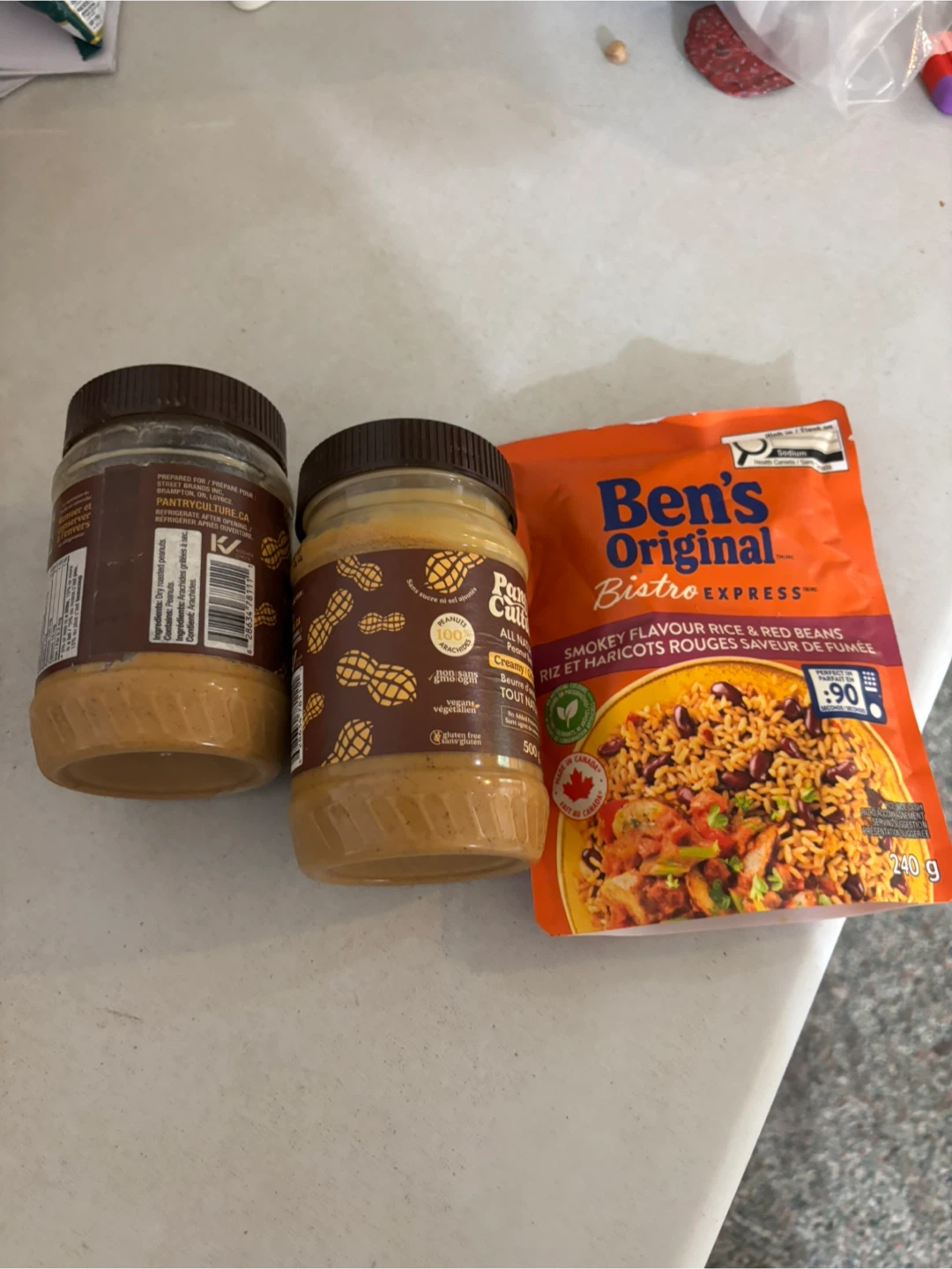 Pantry Culture Peanut Butter & Ben's Original Rice Combo