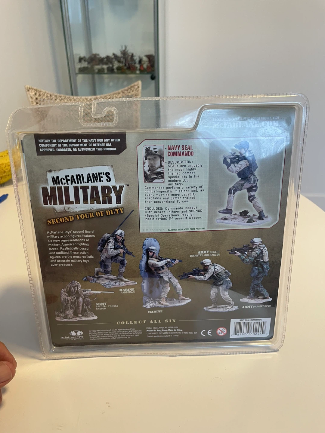 McFarlane's Military Navy Seal Commando Action Figure - photo 2