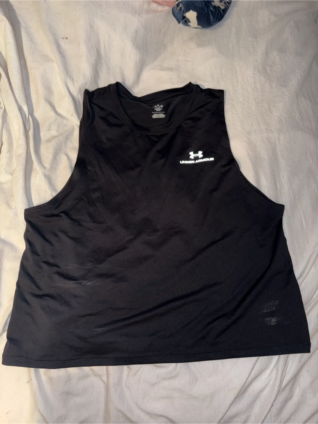 Under Armour Black Rush Tank Top - Size S/P
