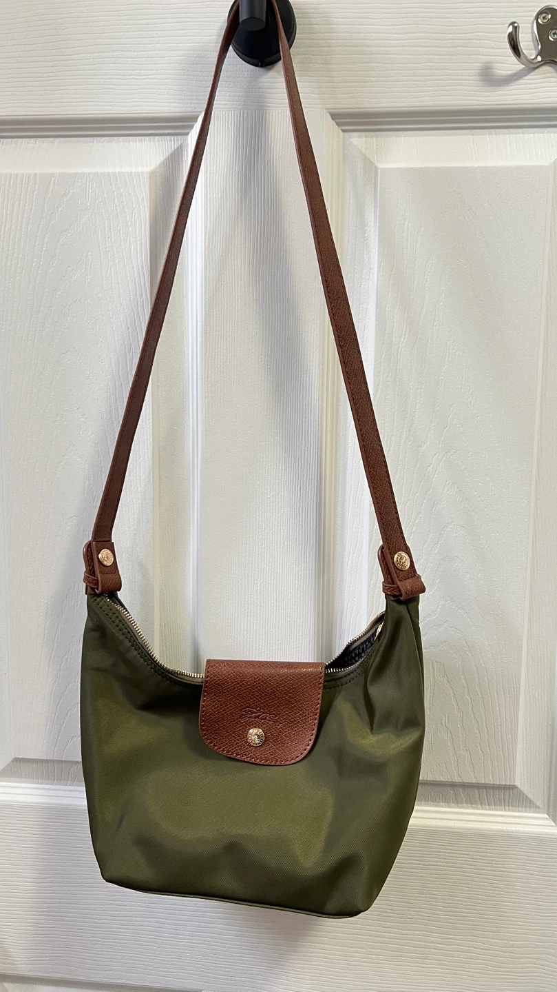 Olive green crossbody bag