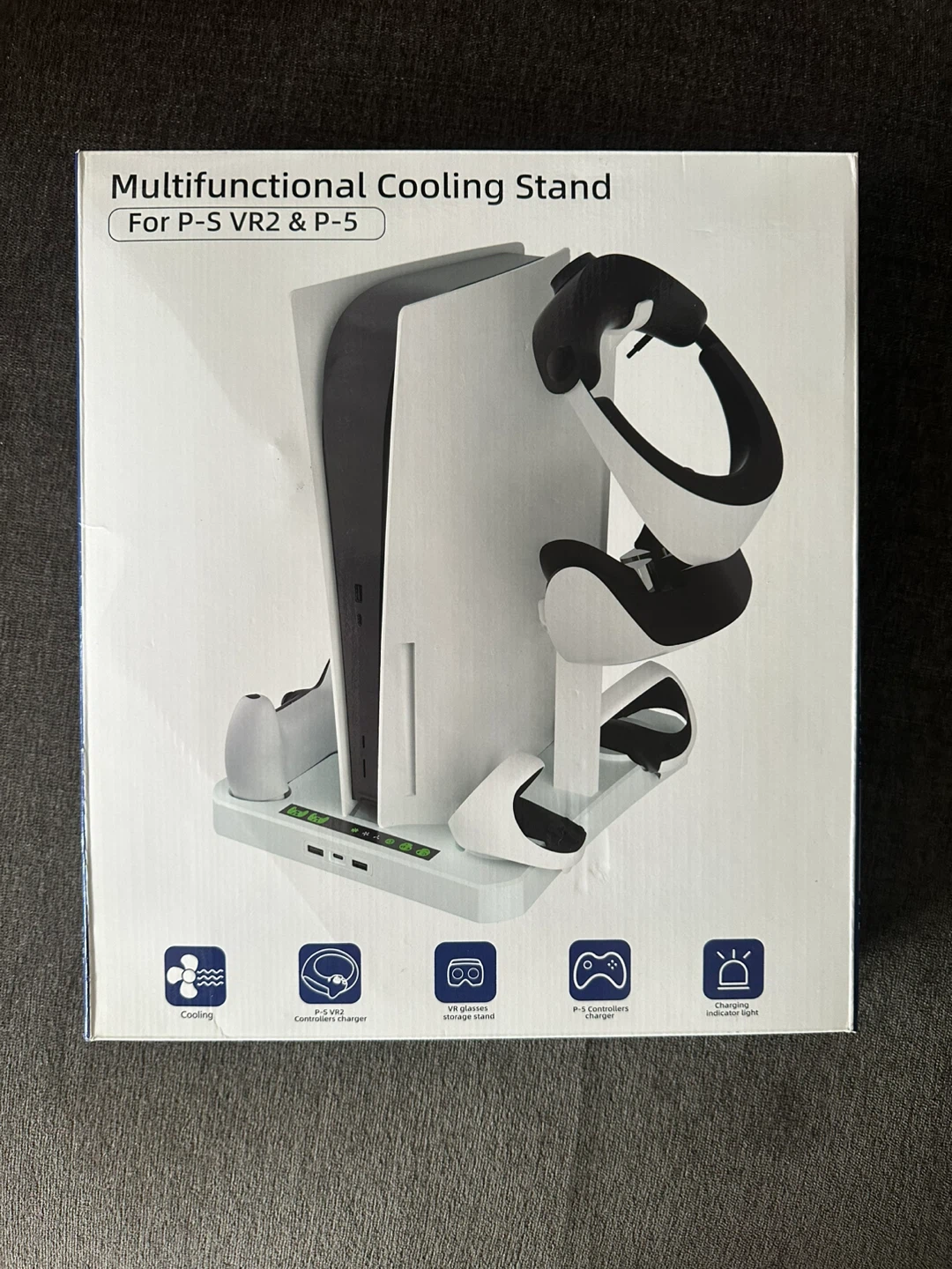 NEW, MINT MULTIFUNCTIONAL COOLING STAND for P-S, VR2, & P-5