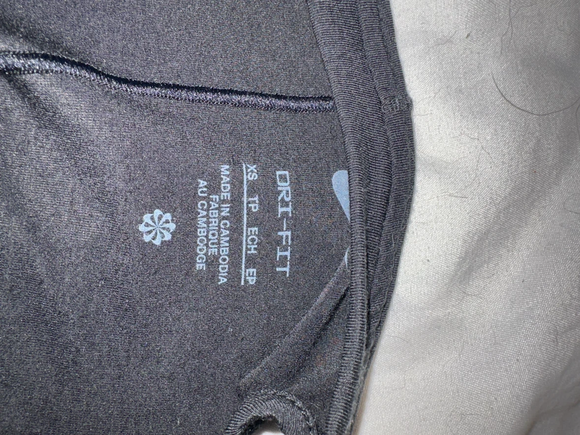 Nike Dri-FIT Tank Top - Black - XS - photo 3