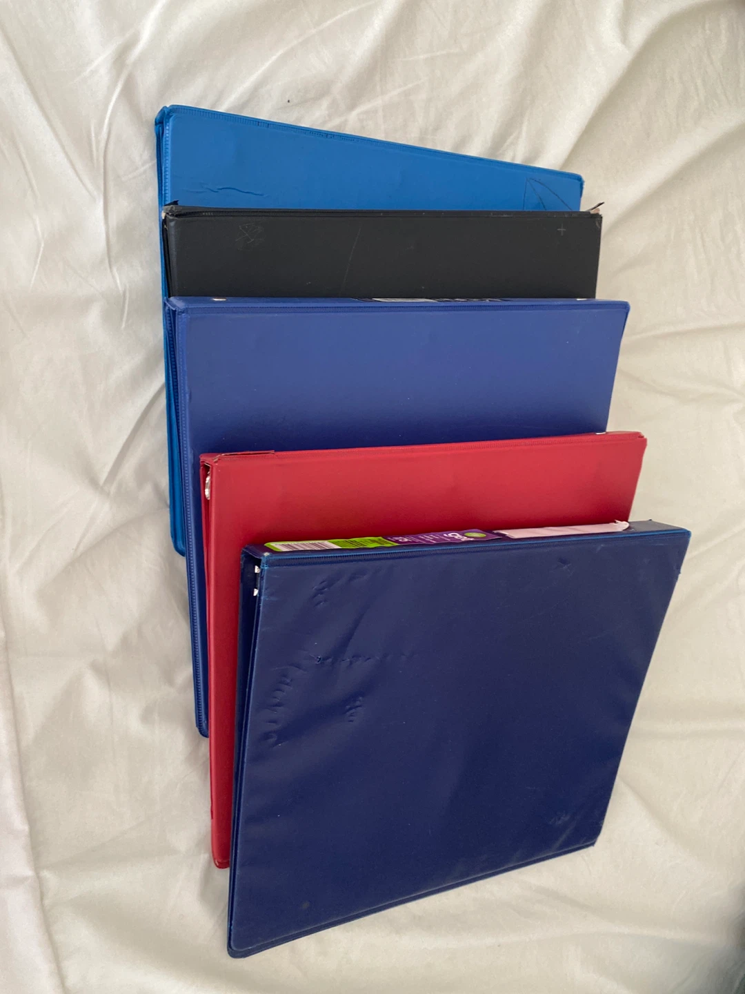 Binder Collection - Blue, Red, Black