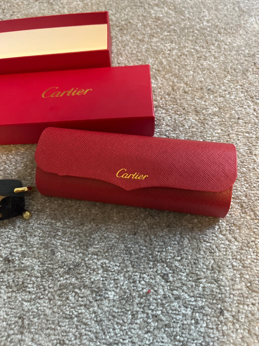 Cartier Sunglasses with Case and Box - photo 2