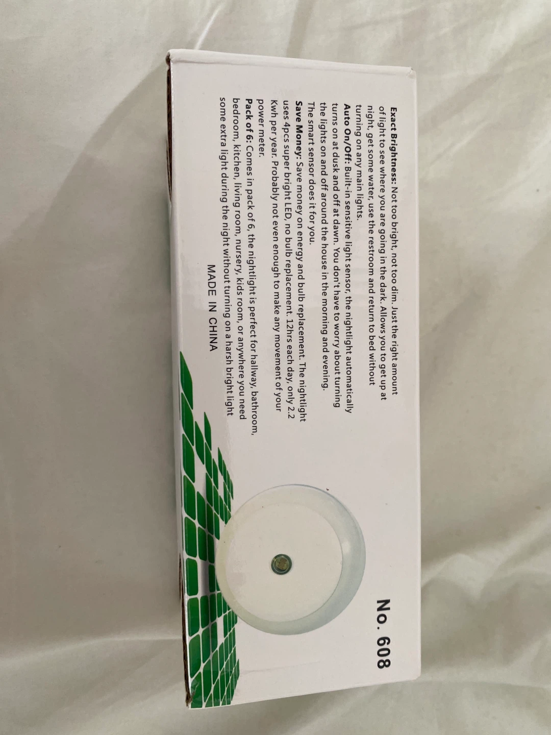 LED Night Light 6 Pack Dusk to Dawn Sensor - photo 3