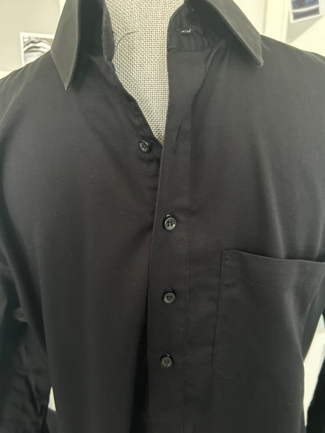 Black Kurta Pajama Set - photo 3