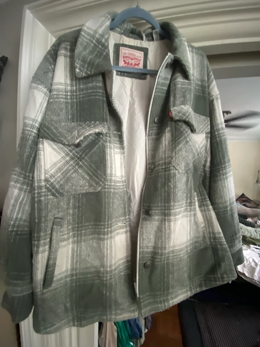 Levi Strauss & Co. Plaid Shirt Jacket - XXL