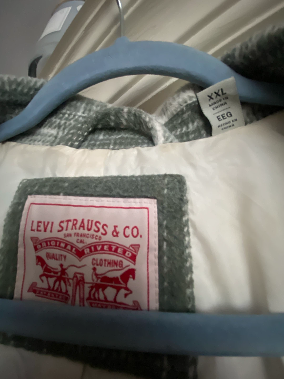 Levi Strauss & Co. Plaid Shirt Jacket - XXL - photo 3