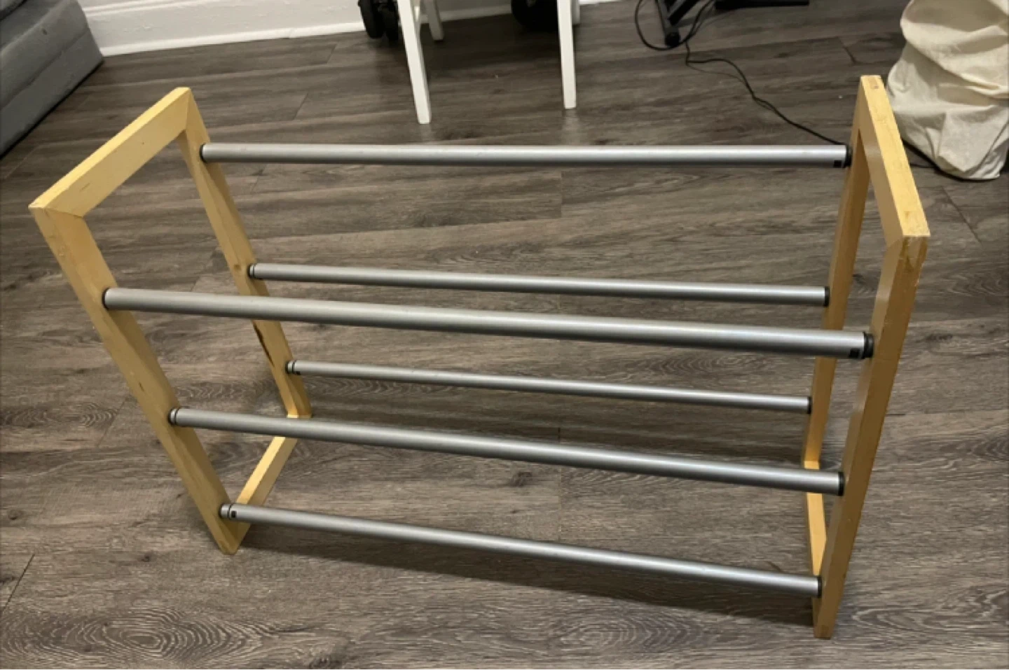 Wooden Shoe Rack🥕