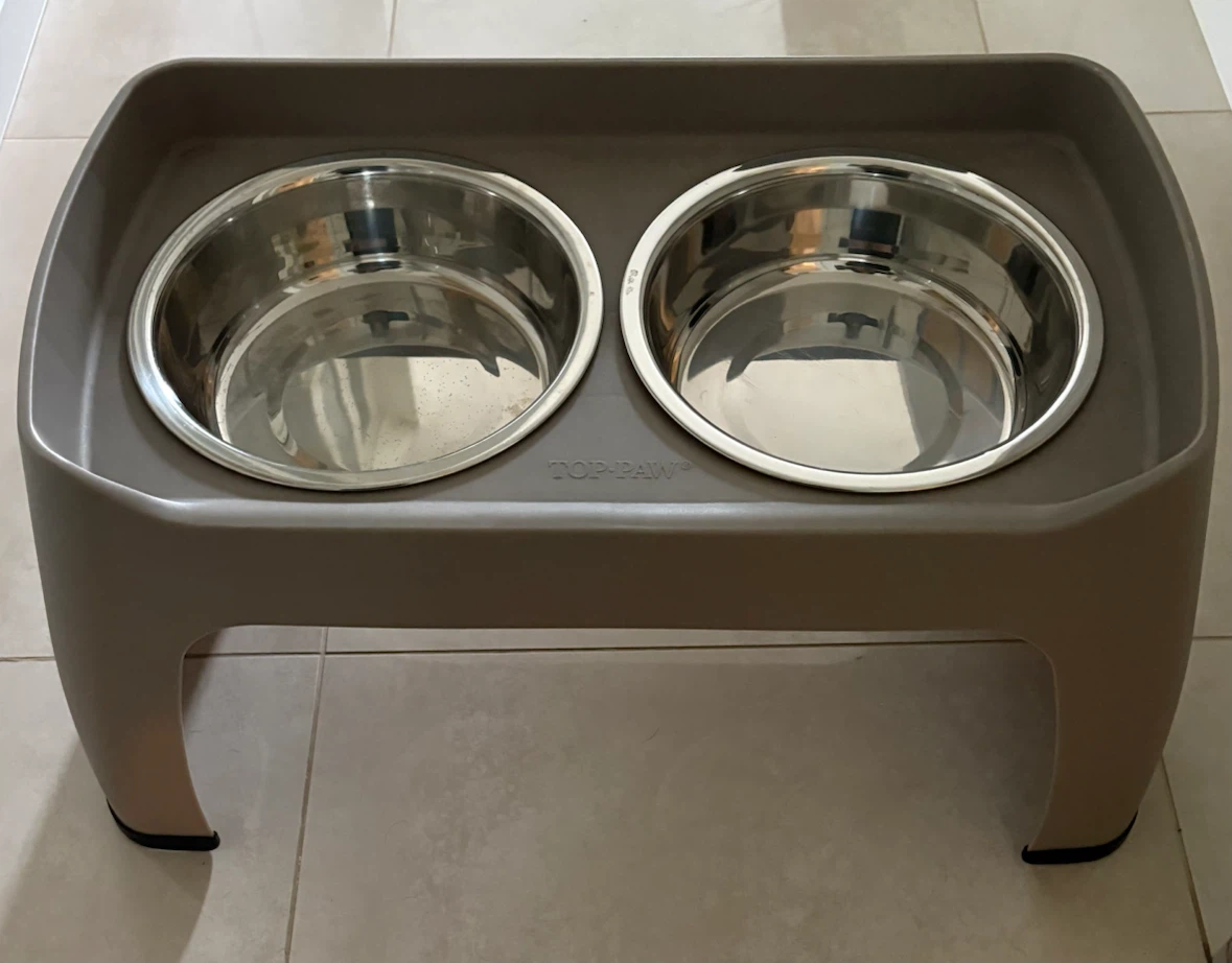 Top Paw Elevated Dog Bowls