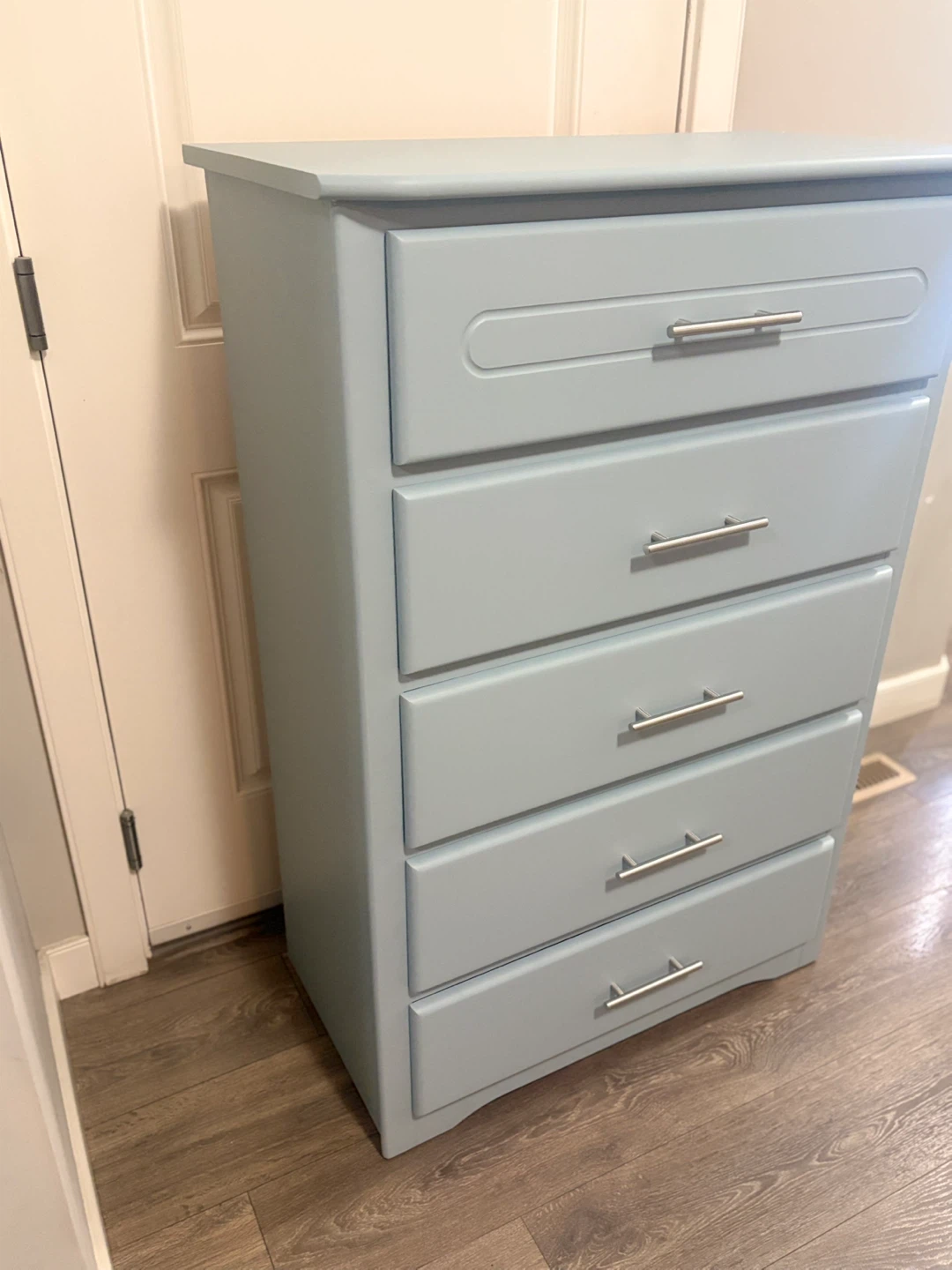 Gorgeous coastal blue chest of drawers - photo 3