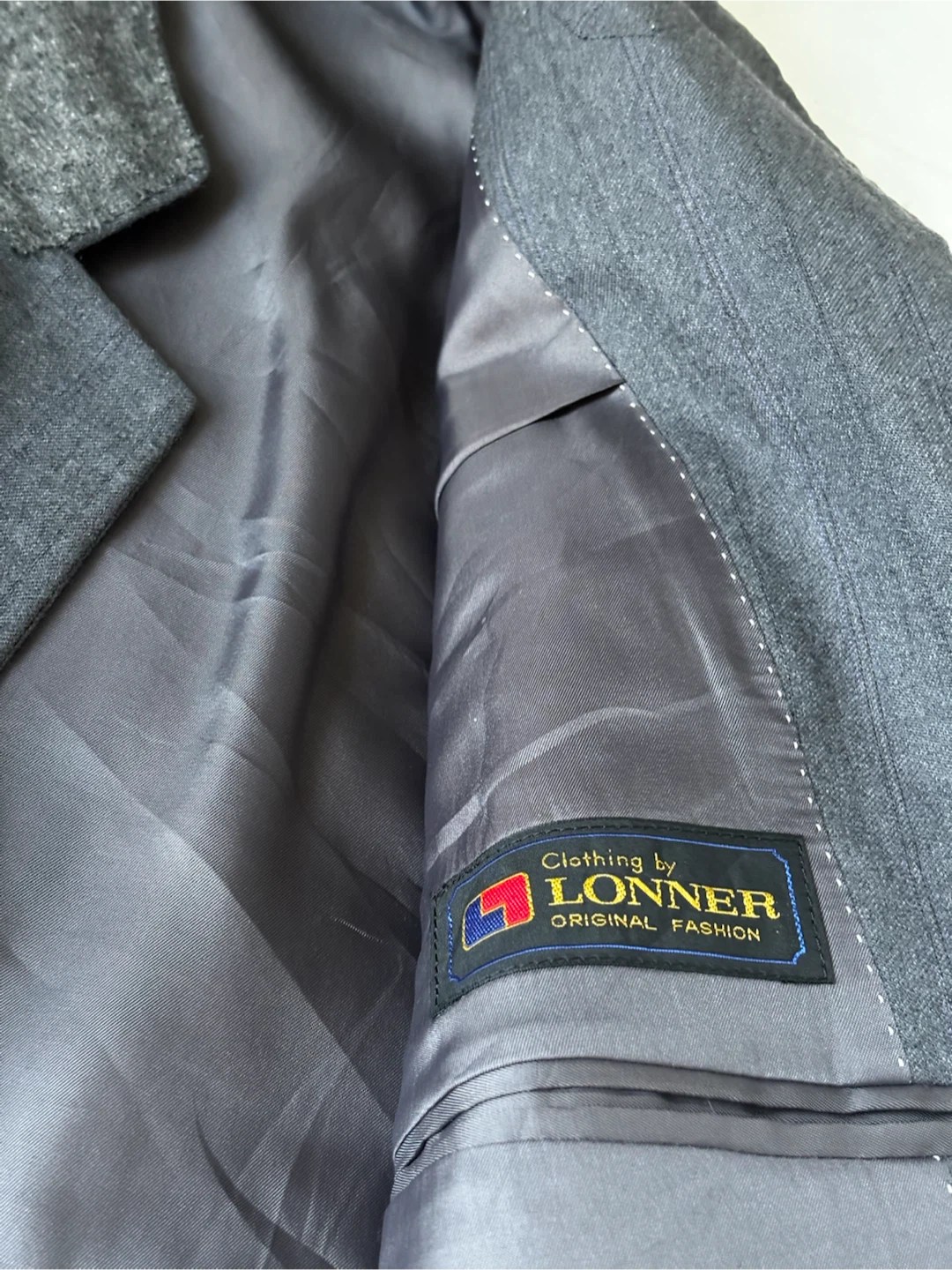 LONNER Men's 100% New Wool Blazer - photo 3