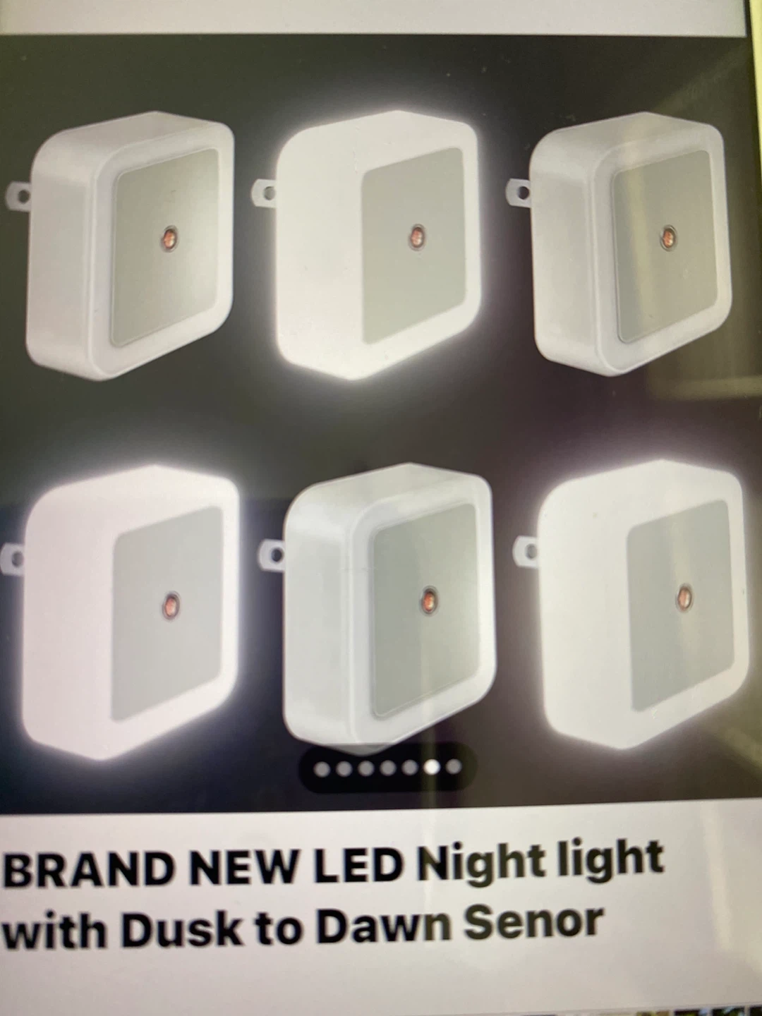 LED Night Light 6 Pack Dusk to Dawn Sensor - photo 5