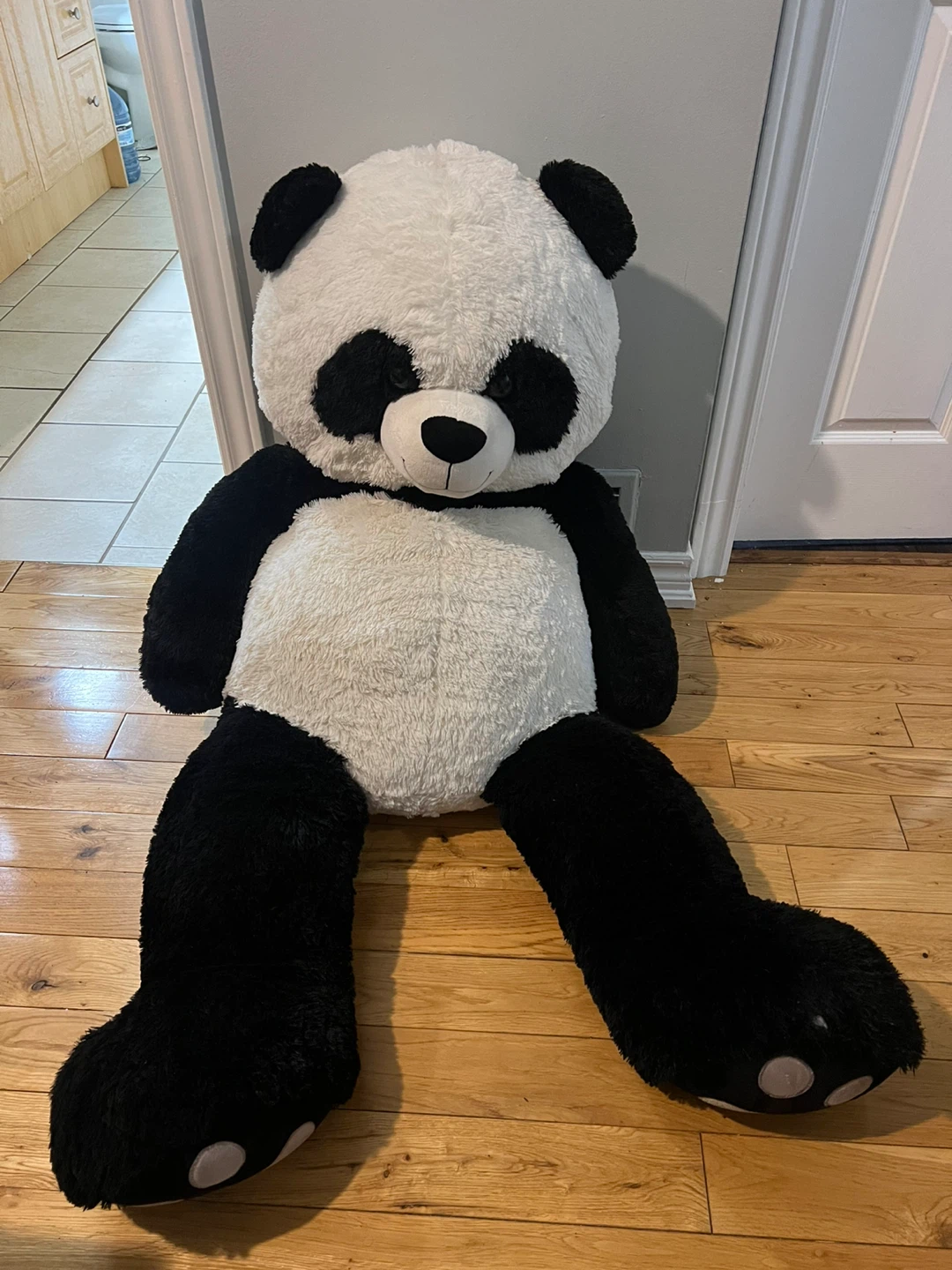 Giant 4 ft Plush Panda Stuffed Animal Toy