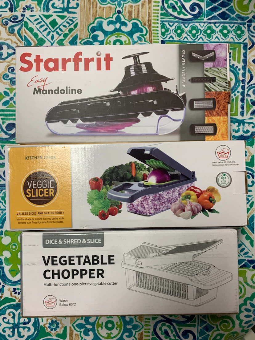 Starfrit Easy Mandoline Vegetable Slicer Chopper