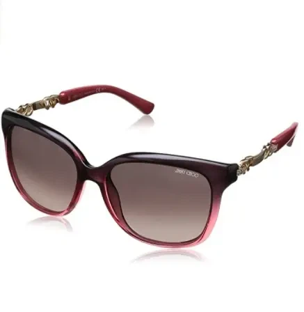 Jimmy Choo Square Burgundy Sunglasses - photo 2
