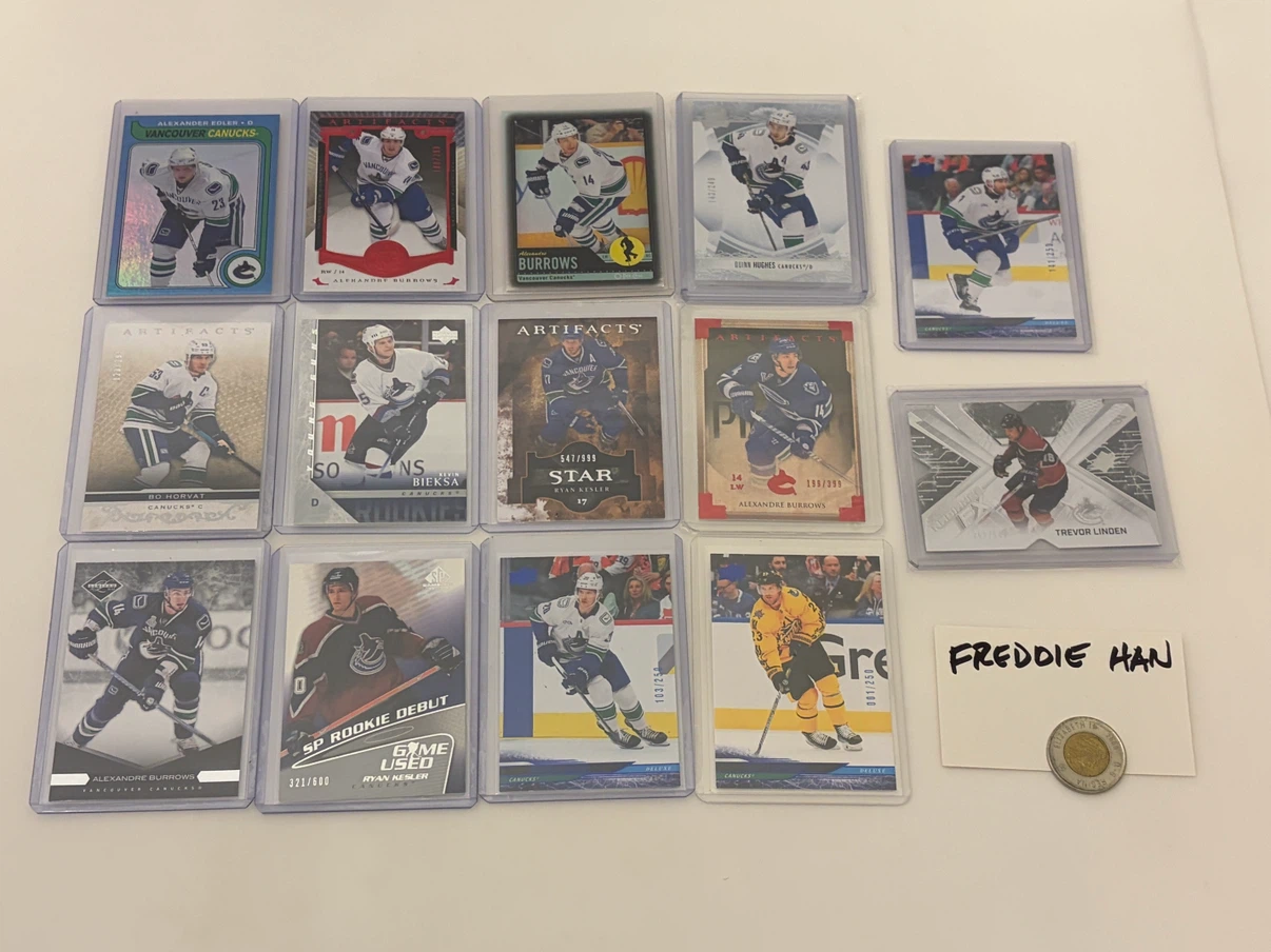 Vancouver Canucks Hockey Cards Jersey Auto SP - photo 4