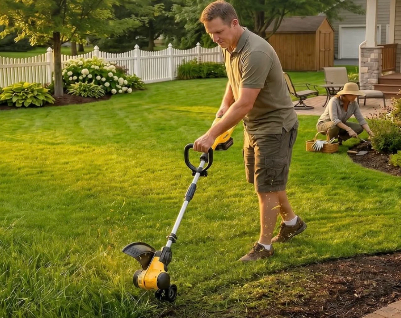 NEW, NEVER USED Cordless Electric Weed Wacker - photo 3