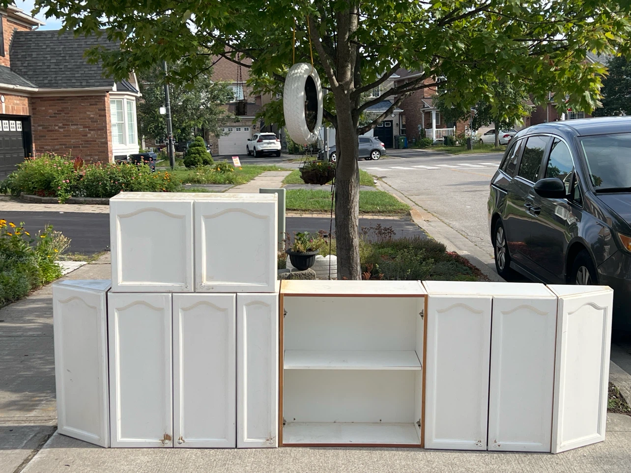 White Kitchen Cabinet Set