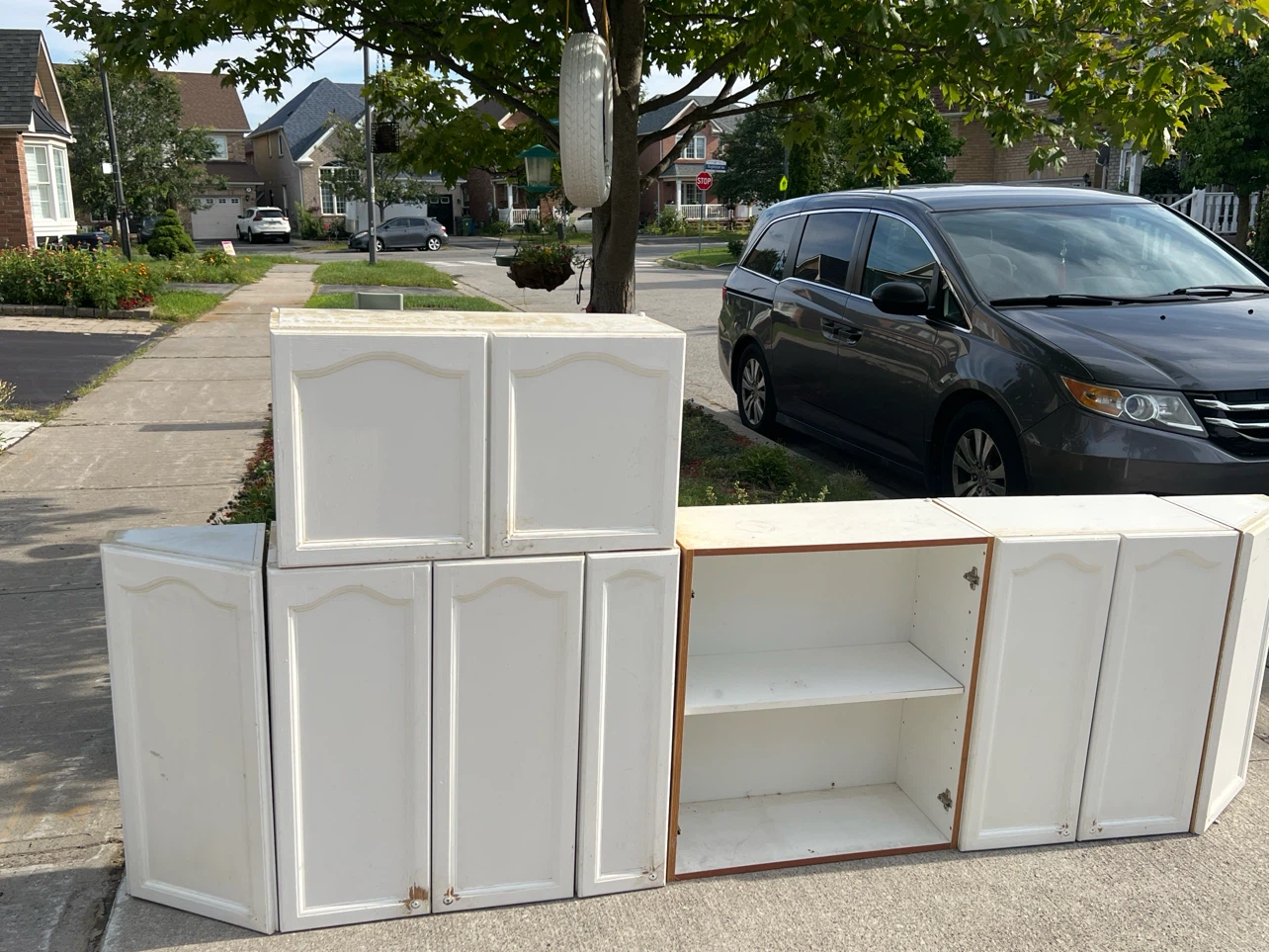 White Kitchen Cabinet Set - photo 3