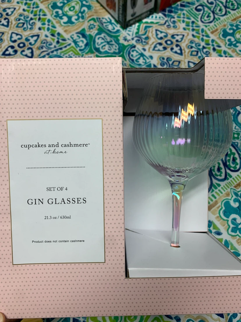 Set of 4 Cupcakes and Cashmere Gin Glasses - photo 5
