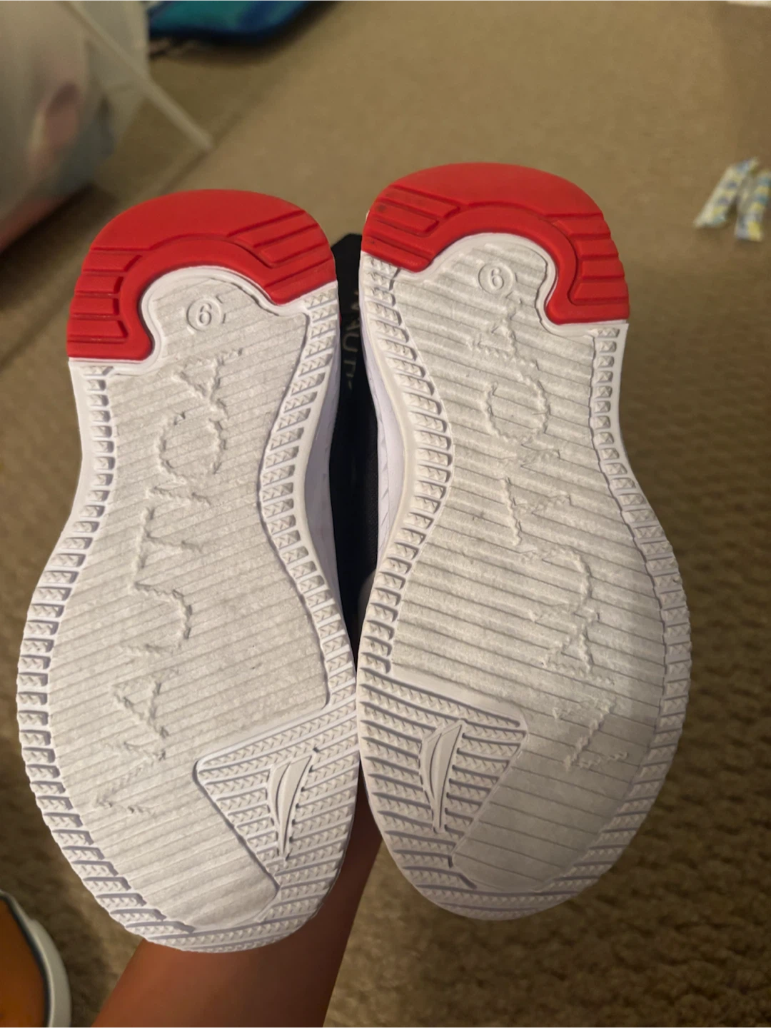 Nautica White/Americana Kids Slip-On Shoes Size 9 - photo 3