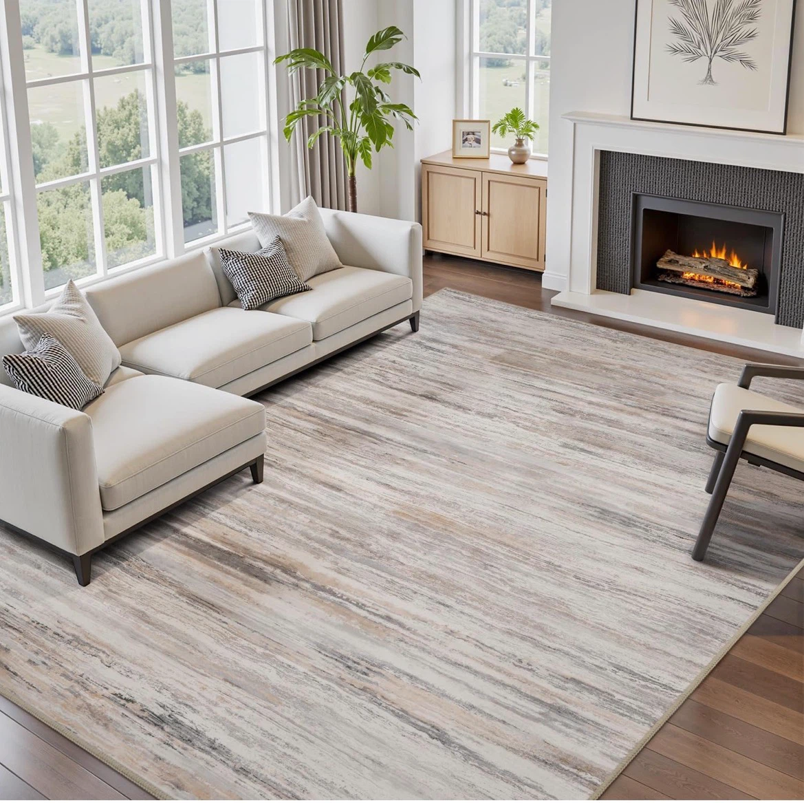 6x9 ft Rectangular Area Rug