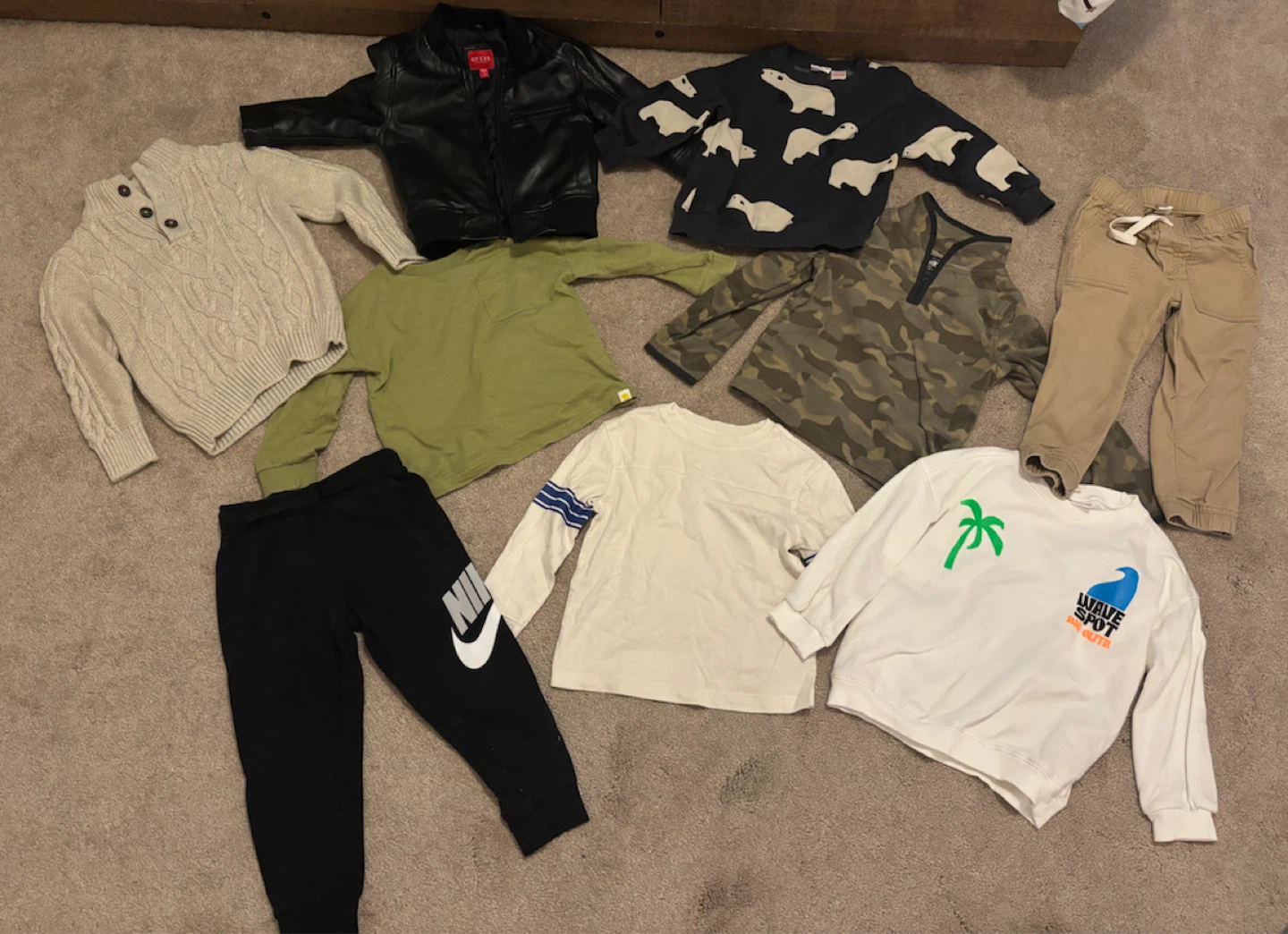 Boys' Clothing Bundle - Tops, Shorts & Pants