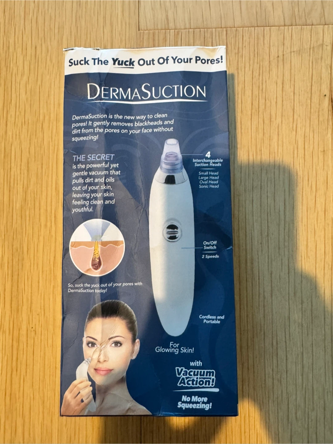 Pore cleaning Device with 4 Interchangeable Heads - photo 2