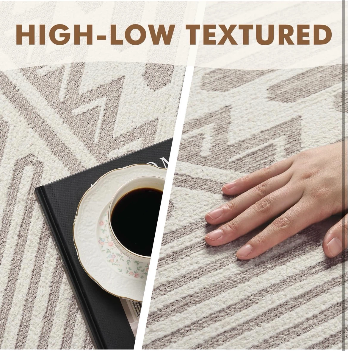 Soft & Comfortable Geometric Area Rug - photo 2