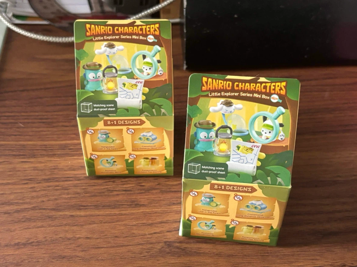 Sanrio Pompompurin and Cinnamonroll Blind Box
