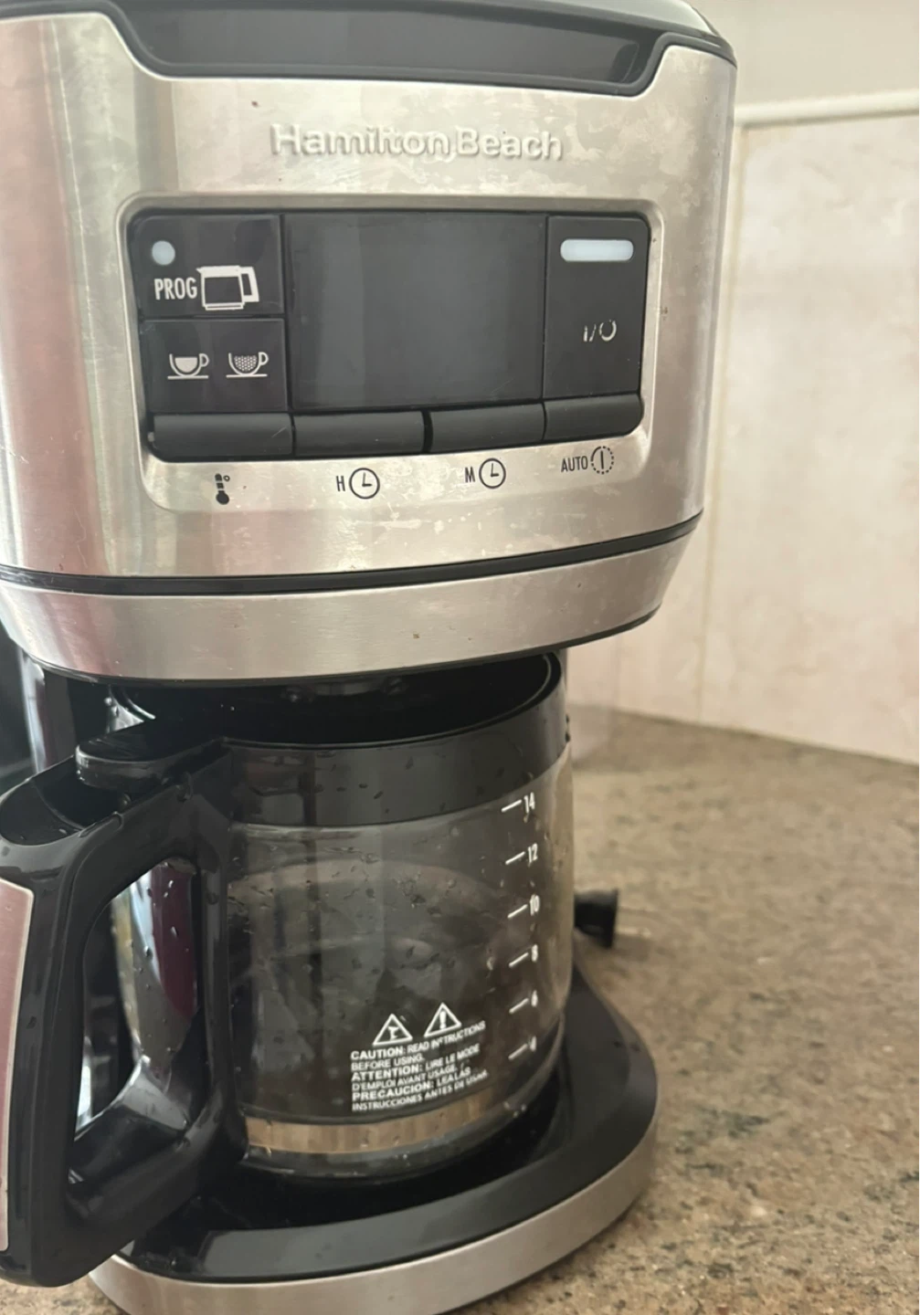 Hamilton Beach 14-Cup Programmable Coffee Maker – $80