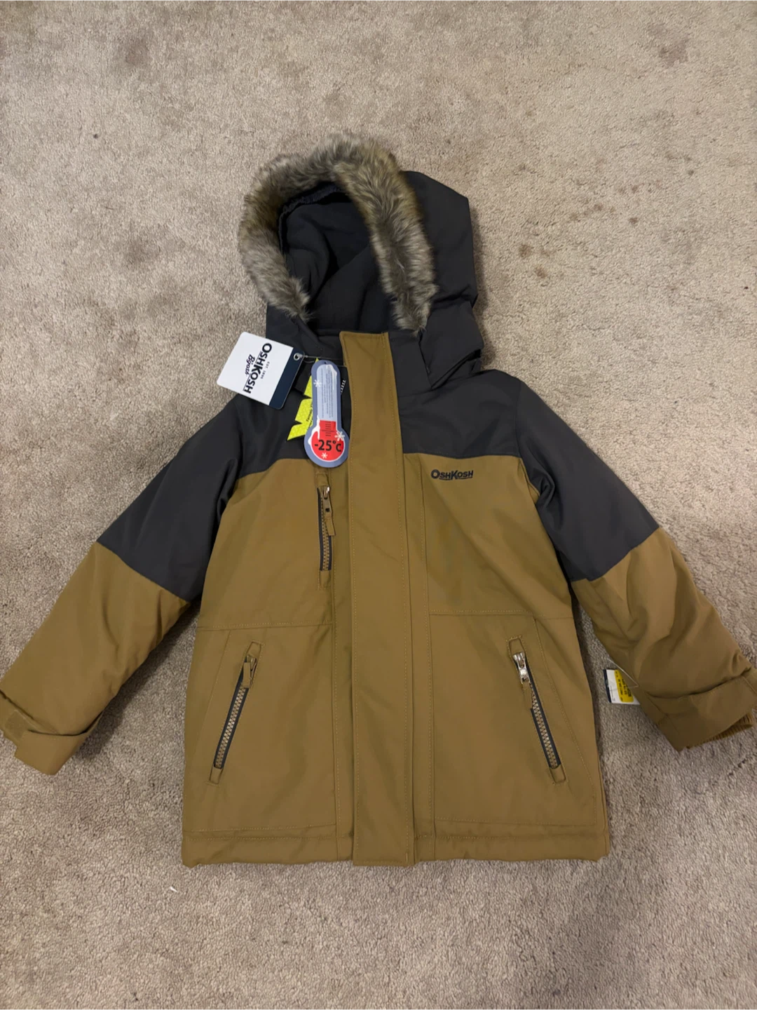 OshKosh B'gosh Boys Winter Jacket - Size 4T