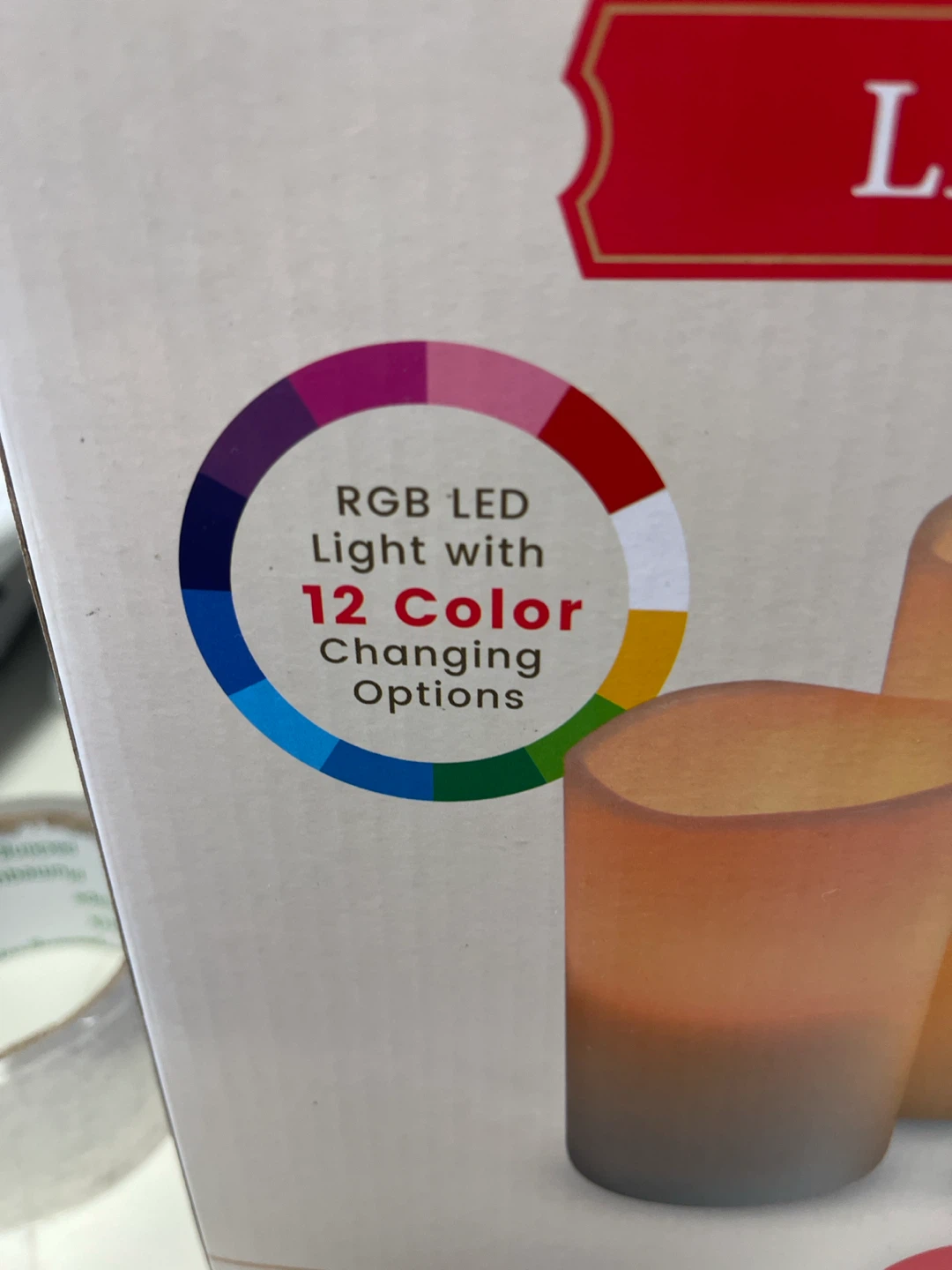 Winter Joy LED Glow Candles - 6 Pack - photo 3