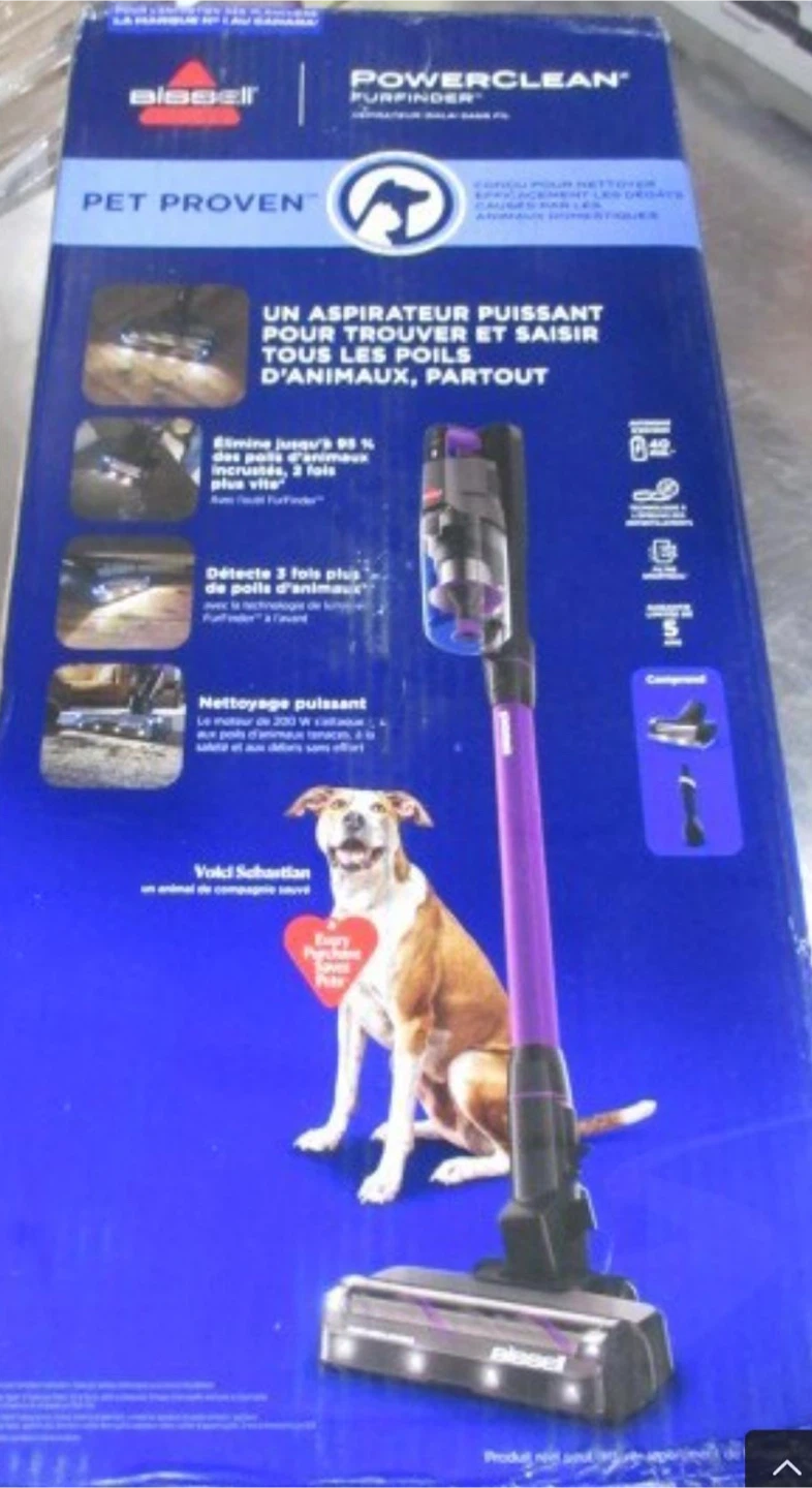 Bissell PowerClean Furfinder Cordless Stick Vacuum