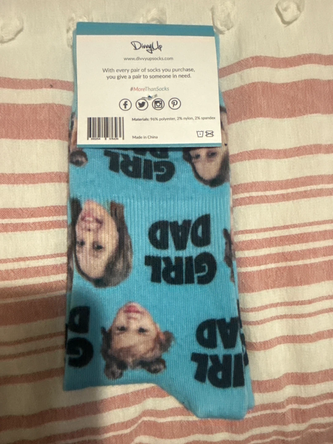 DivvyUp Girl Dad Socks