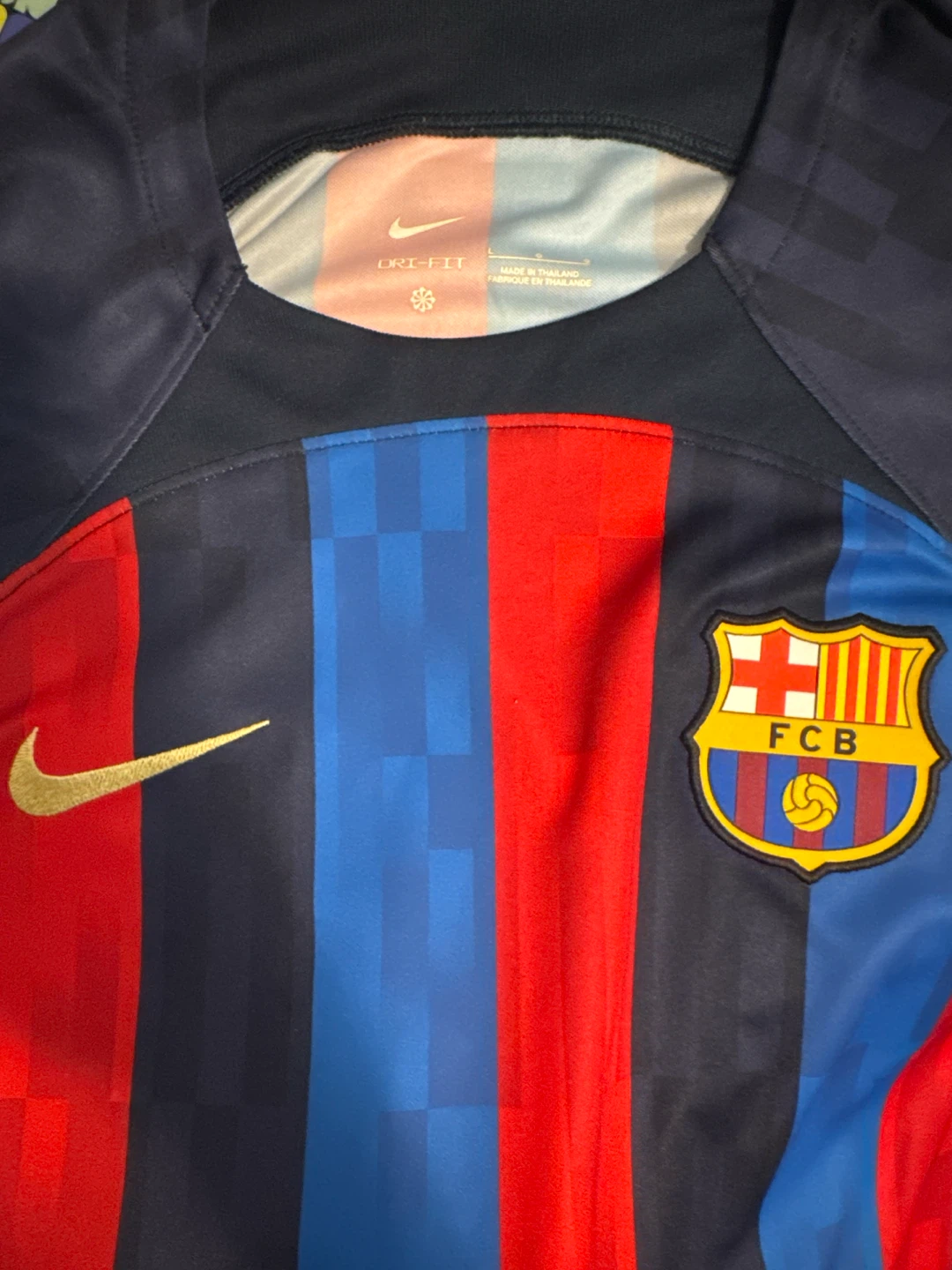 FC Barcelona 2022/23 Nike Home Jersey (L)- Excellent Condition - photo 2