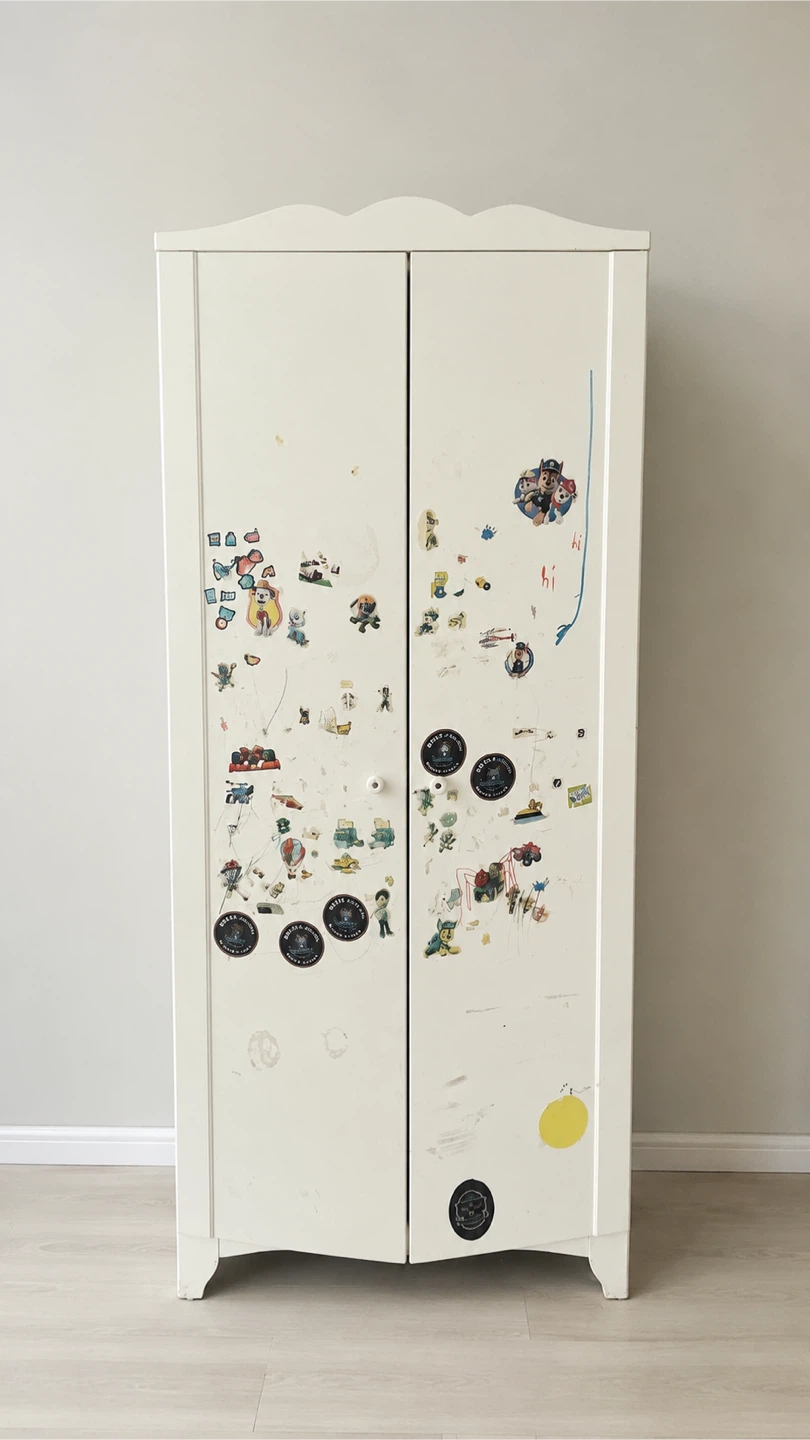 White Children's Wardrobe