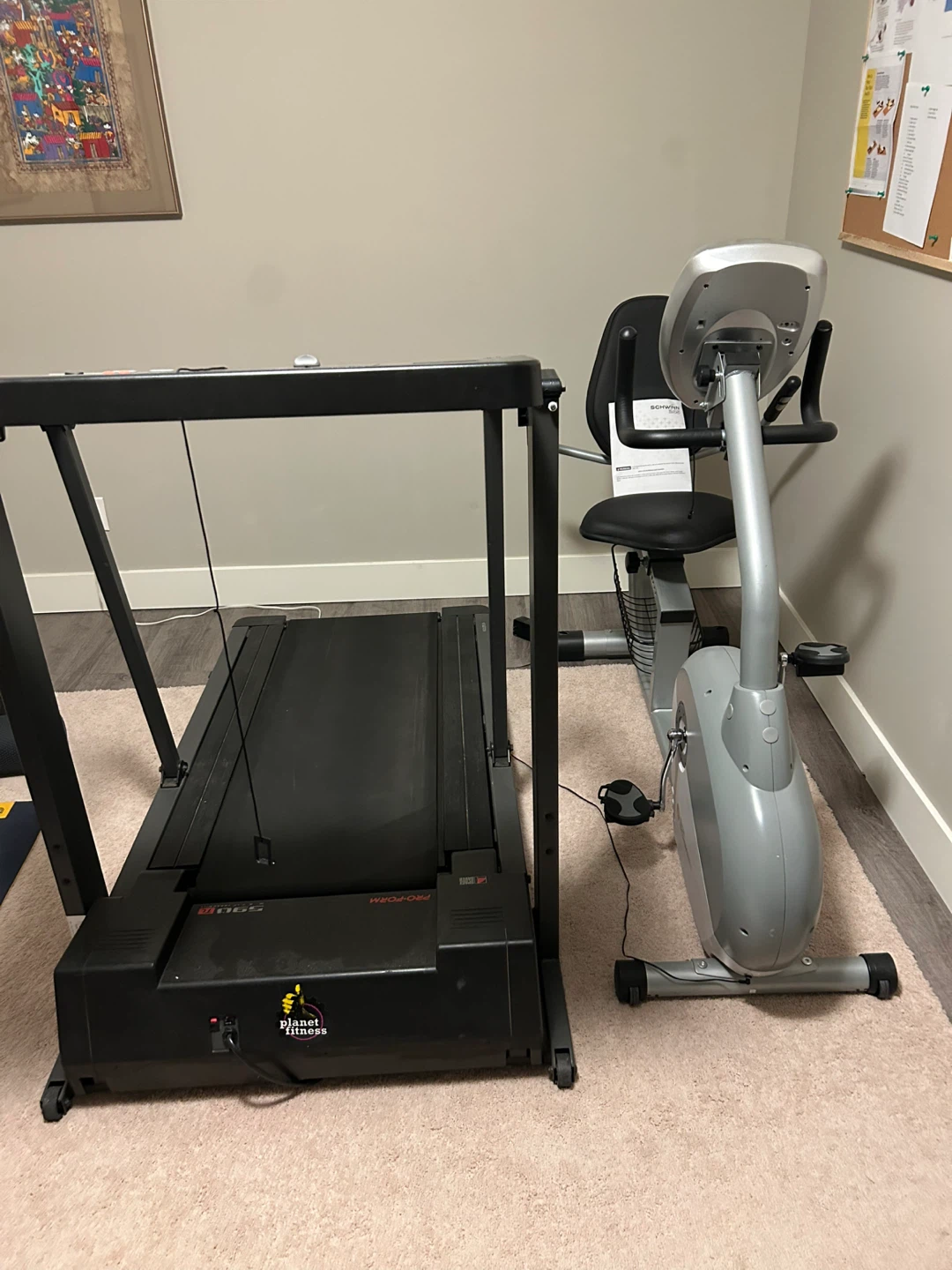 Fitness Treadmill and recumbent bike - photo 3