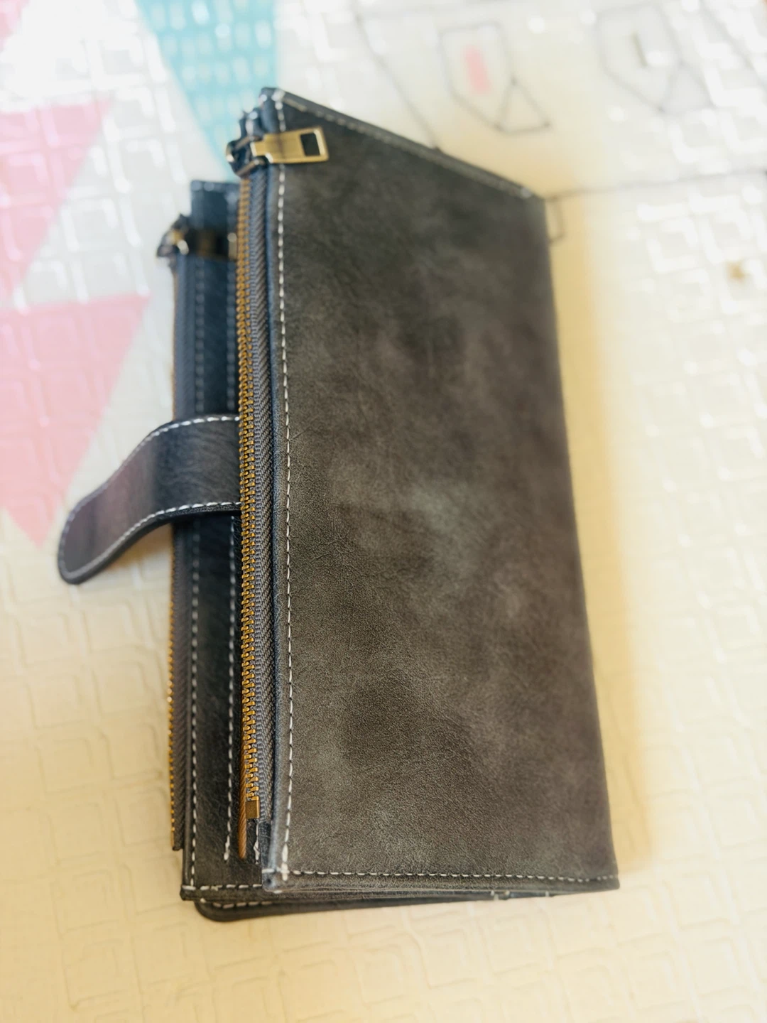 Women's Faux Leather Wallet - photo 3