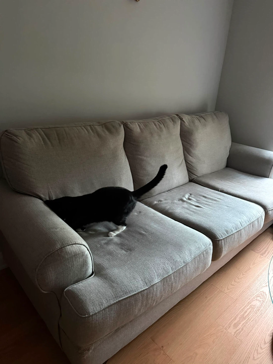 Neutral Beige 3-Seater Sofa - photo 3